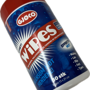 Vátserviettar  Wipes (50 stk)