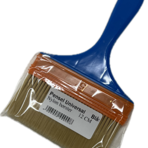 PENSEL NYLON BLÅT SKAFT 12 CM