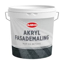 AKRYL FASADEMALING Betongmáling  Hvítt GL 20    3 L