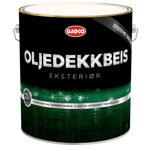 GJØCO OLJEDEKKBEIS Hvítt 10 L